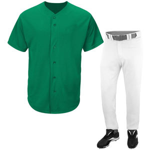 Uniformes de béisbol y softbol de alta calidad, colores personalizados con bordado, venta directa de fábrica, servicio OEM - Product Image 1