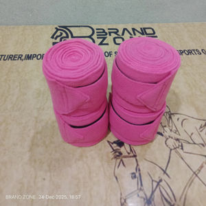 BRAND ZONE Equestrian 320 GSM Higher Fleece Polo Wraps Bandage <b>Warmer</b> Protective Barrier Injured Horse <b>Legs</b> Horse Care Product - Product Image 1