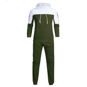 2025 Wholesale Sweat Jogger Suits Two Piece Slim Fit Winter Men Streetwear Sweat suit Men Pullover Hoodies Tracksuits - Product Image 4