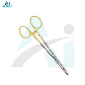 Portaagujas ALMAC Debakey, instrumento quirúrgico de acero inoxidable para procedimientos cardiotorácicos que garantizan estabilidad y precisión - Product Image 5