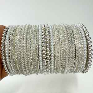 100% High Quality Wedding Wear Custom Design Bridal Bangles <b>Sets</b> Cheap Price Bridal Chura <b>Set</b> at Low MOQ - Product Image 5