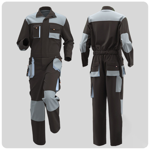 Fully Customized Oxford <b>Fabric</b> Working Coveralls Workwear Uniforms Safety Work Overall Reflective <b>Strips</b> with Multi Pockets - Product Image 4