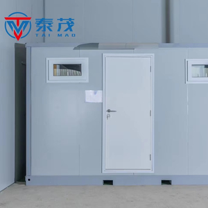 Unidades de Dormitorio de Ensamblaje Rápido con Baño Privado, Librería, Contenedor Plano de Acero Transpirable para Uso en Casa, Apartamento u Hotel - Product Image 1