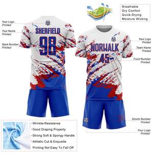 Maillot de football de qualité supérieure, nouveau design tendance, service OEM de fabrication optimisé pour uniformes de football - Product Image 1