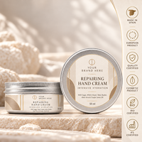 Crème réparatrice pour les mains en marque propre 50ml |   Soins hydratants pour peaux sèches |   Fabricant OEM Espagne