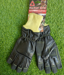 USA Direct Wholesale Grain Polyester Customizable Heat Resistance Welding <b>Gloves</b> for <b>Driver</b> Heavy Duty Truck Warehouse Gardening - Product Image 1