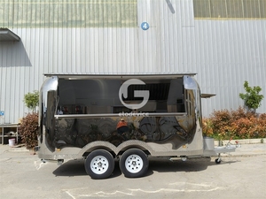 Remorque mobile d'extérieur commerciale d'occasion pour friture, barbecue, pizza, burgers, glaces et café - Product Image 2