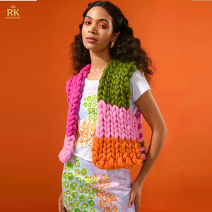 OEM y ODM suéter de ganchillo mujeres ahueca hacia fuera la mano de ganchillo prendas de punto de manga larga cárdigan suéter para las mujeres - Product Image 5