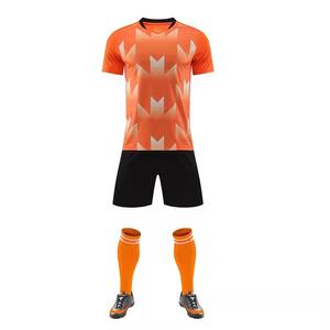 Camisetas para niños azules y amarillas de alta calidad personalizadas, ropa de fútbol y fútbol de equipo de calidad con diseño de logotipo de sublimación - Product Image 2