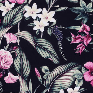 Fournisseur en gros indien 150x300 cm 210gsm imprimé nappe noir multicolore conceptions maison Textile fabricant produits - Product Image 2