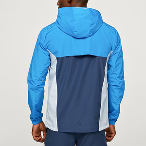 Prince Industry OEM Logo d'impression personnalisé Vestes coupe-vent extérieur Veste coupe-vent légère et imperméable pour hommes - Product Image 2