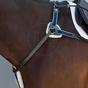 Plastron d'équitation directement en gros d'usine Plastron d'équitation de qualité supérieure en cuir - Product Image 3