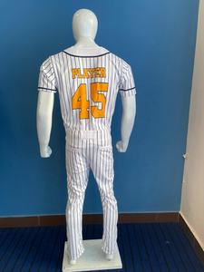 Best-seller Uniformes de baseball par sublimation Vêtements abordables pour hommes Ensemble maillot et pantalon de softball 2 pièces - Product Image 2