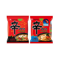 Nongshim Shin Ramyun 120g Bulk Box Packaging Pack of 20 Handmade Instant Fried Wheat Flour Noodles