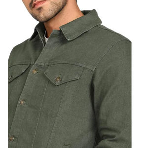 Veste en jean de haute qualité au design personnalisé pour hommes veste de mode pour l'hiver avec service OEM prix de gros vestes - Product Image 2