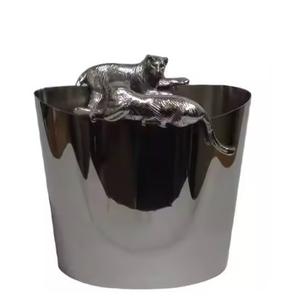 Cuernos de reno con acabado dorado de calidad superior de lujo Atractivo diseño moderno Cubo de hielo Precio razonable Bar Tinas de bebidas - Product Image 2