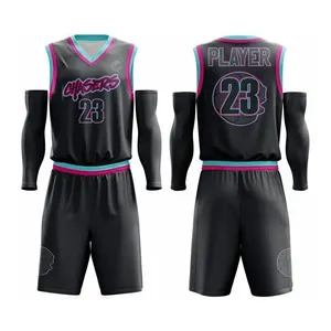 优质定制球队制服穿nBaing湖人球衣可逆篮球球衣nBaing球衣篮球