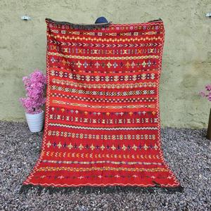 <b>Moroccan</b> Handmade Blanket Authentic Berber Artisan Throw Soft Woven Tribal Design Home <b>Decor</b> Gift - Product Image 1