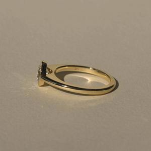 Anillo de Diamante Cultivado en Laboratorio de Corte Redondo de Lujo, Anillo de Compromiso de Plata 925, Diseño Elegante, Alta Calidad, Proveedor Mayorista en Línea - Product Image 2