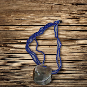 VILLAR Collar de concha negra Cuenta de perlas geométricas con JOYERÍA SEASHELL grande para regalos - Product Image 5