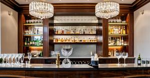 Mesure de cheville de jigger en laiton Capacité enduite de chrome-60 ml (2 oz) et 30 ml (1 oz) Mesure de cheville double face en relief - Product Image 6