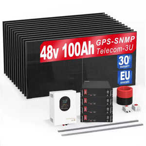 Batterie de stockage d'énergie domestique certifiée UL1973 12V/48V Eg4 Lifepower4, groupe AGM LiFePO4 Lithium-ion 100Ah 200Ah blanc 5-20kW - Product Image 3