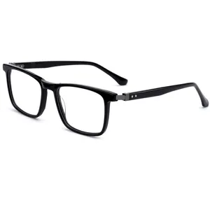 New Arrivals Myopia Square Glasses Frame Thickness Acetate Frames Optical Glasses Unisex Optical Eyeglasses Frames