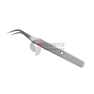 แหนบไมโคร ป้องกันไฟฟ้าสถิต ปลายแหลม สแตนเลส สำหรับงานเครื่องประดับ อิเล็กทรอนิกส์ งานซ่อมละเอียด ปลอดภัยจากไฟฟ้าสถิต - Product Image 1