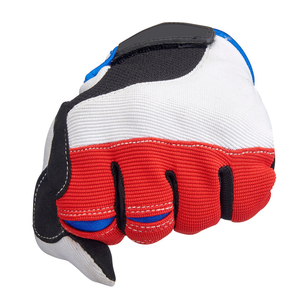 OEM diseño personalizado logotipo Unisex invierno moda Palma guantes piel de oveja Material Color rojo de Pakistán-Venta al por mayor - Product Image 2