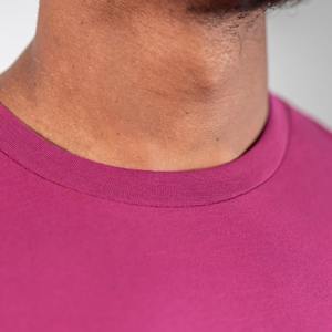 Camiseta deportiva de malla de gran tamaño para hombre, camiseta transpirable de secado rápido para fitness, ropa de gimnasia con hombros caídos disponible, ropa usada a granel - Product Image 3