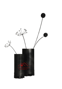 Jarrón de suelo de mármol blanco con Diseño a rayas superventas de 2024 para decoración de mesa de centro de Hotel en casa y florero de mármol para uso en bodas - Product Image 6