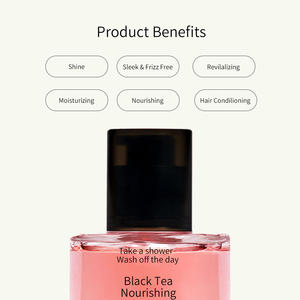 Huile capillaire au thé noir anglais, huile de thé vert, biotine et protéines, revitalise, renforce, protège, donne de l'éclat, des cheveux doux et faciles à coiffer - Product Image 5