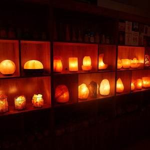 Wholesale New Design Customized Pink Himalayan Salt Night <b>Light</b> Handmade Feng Shui Natural <b>Shell</b> Best Quality - Product Image 2