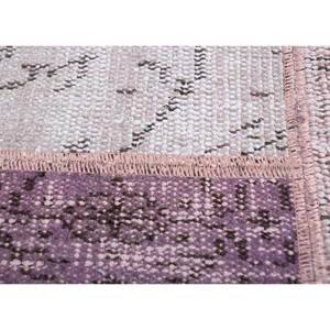 Tapis en laine noués à la main Provenance, rose et violet, patchwork rectangulaire classique pour la décoration de la maison et du salon, 9x12 rectangulaire - Product Image 3