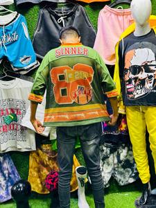 Logo personnalisé col rond Jersey blanc T-Shirt hommes confortable 100% coton longueur régulière séchage rapide manches longues solide nouvelle vente Plus - Product Image 3