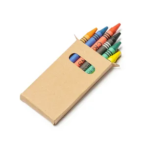 Set di 6 Pastelli a Cera Personalizzati Pegasus - Gadget Premium su Misura - Product Image 1