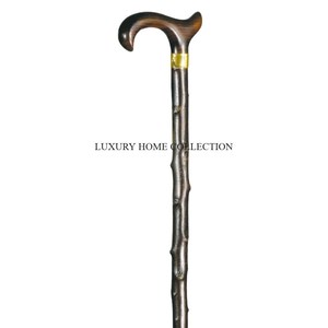 Durable and <b>Wooden</b> Lightweight Walking <b>Sticks</b> with Beautifully Designed Ergonomic Handles for Enhanced Grip and Long-term Use - Product Image 4