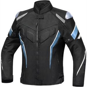 Chaqueta de moto de carreras de cuero transpirable impermeable unisex personalizable con alta calidad premium todas las estaciones KANDARI SPORTS - Product Image 3