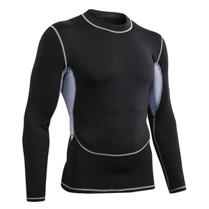 2 Pieces Sportswear <b>Compression</b> Set Wholesale <b>Men</b> Running Training <b>Tights</b> <b>Compression</b> Fitness Suit <b>Men</b> <b>Compression</b> Suits - Product Image 4