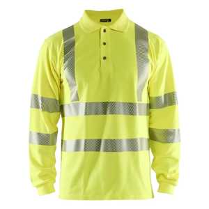 Camisa de Seguridad Reflectante de Manga Larga para Hombre, Ropa de Trabajo de Seguridad, Logotipo Personalizado, Alta Visibilidad, Poliéster, Ropa de Trabajo de Construcción - Product Image 5