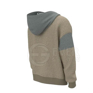 Vente en gros de sweats à capuche unis design personnalisé, sweat-shirt en coton vierge avec logo personnalisé, quantité en vrac pour hommes - Product Image 4