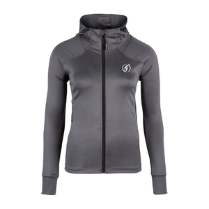 Custom Sports Slim Fit <b>Hoodies</b> 100% Polyester Fleece <b>Hoodies</b> for Women <b>Full</b> <b>Zip</b> up Jackets for Women's - Product Image 5