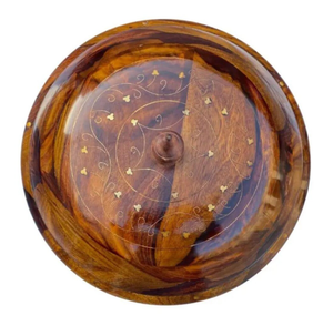 Lujosa olla caliente de madera tradicional, caja de Chapati, caja de arroz, mantiene la comida caliente y fresca, cacerola, utensilios de cocina para el hogar, cocina, restaurante - Product Image 3