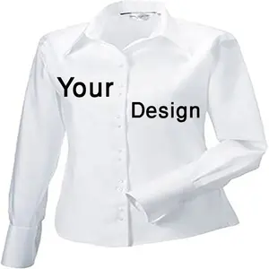 2023 новый дизайн, высокое качество, модный однотонный логотип на заказ, модная летняя одежда, женские рубашки по низкой цене от BD