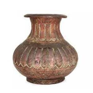 การออกแบบแกะสลัก / นูนทองแดง Lota เป็นมิตรกับสิ่งแวดล้อมคุณภาพดีตกแต่งอาหารค่ําอาหารกลางวันใช้ห้องครัว Lota สไตล์อินเดีย - Product Image 6