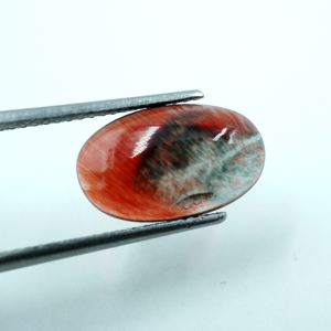 Natural Bio Color Andesine Labradorite Oval Cut Gemstone Cabochon de Mangolia para la fabricación de joyas - Product Image 3