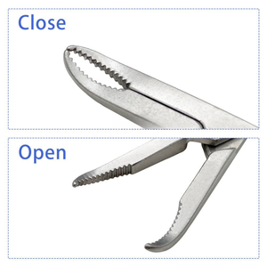 Mini fórceps ortopédicos de sujeción de hueso dentado, fórceps de reducción de hueso, instrumento quirúrgico de acero inoxidable de Surgiright - Product Image 4