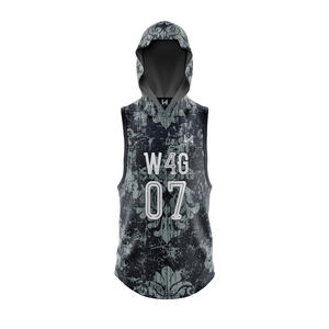 Maillots de football américain sans manches personnalisés pour hommes 7v7, grande taille, évacuation de l'humidité, impression par transfert thermique, 100% polyester, maillots 7on7 - Product Image 2