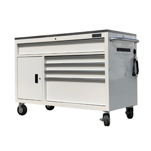 Armoire à outils roulante en acier de 132cm avec 05 tiroirs OEM pris en charge pour garage mécanique et entrepôt Type de coffre à outils pour l'industrie - Product Image 4