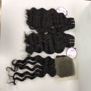 Mechones de cabello humano Natural de grado negro, pelo lacio sin procesar, producto de fabricación vietnamita, 10A - Product Image 2